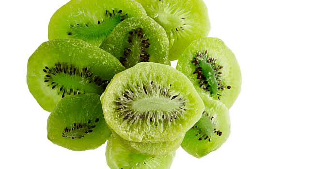 What are the benefits of dried kiwi fruit