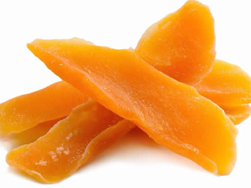 Nutritional facts about dried mangoes