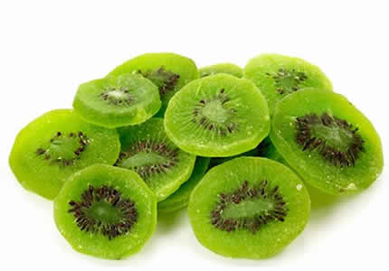 Dried Kiwi Slices Green