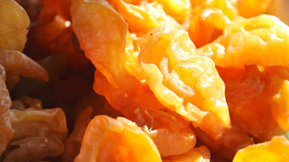 Some nutritional benefits of dried peaches