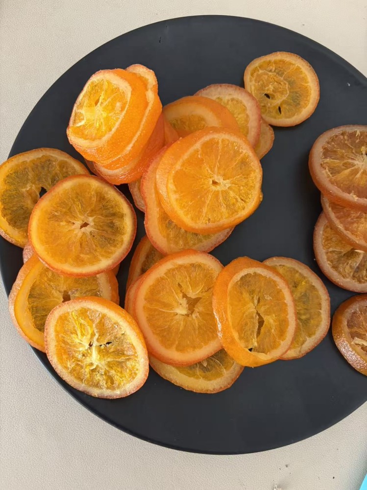 What foods can be made with orange slices