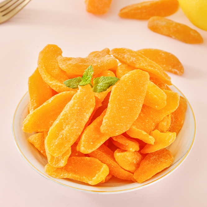 Are dried yellow peaches rich in vitamins